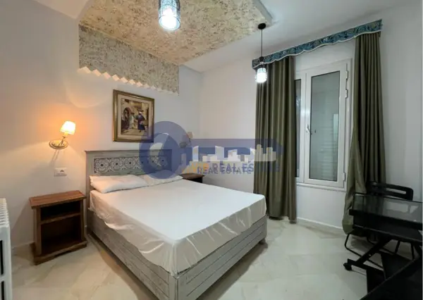 A Louer Appartement S+2 Meublé à la Marsa