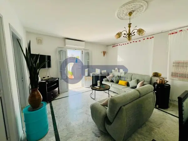 A louer Appartement s+2 meublé à Sidi Bou Said