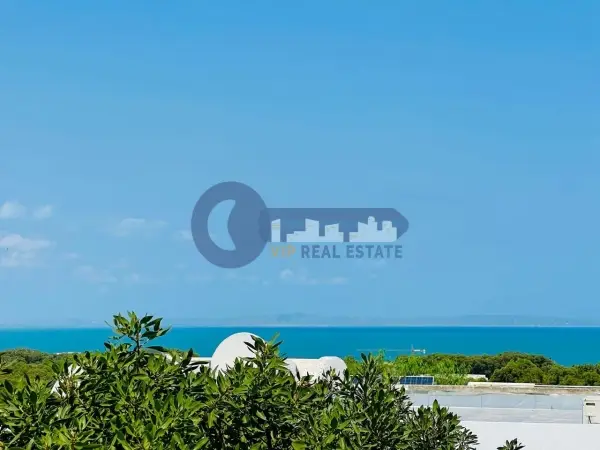 A Louer un Duplex s+2 meublé à Gammarth