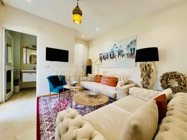 A Louer un Duplex en s+3 meublé Marsa cube