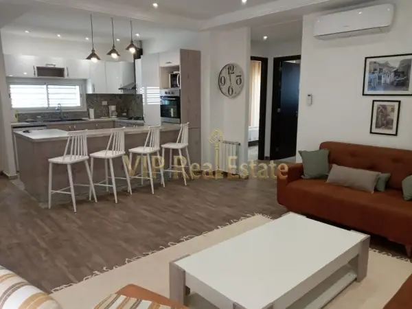 A Louer un Appartement s+2 meublé avec jardin à Sidi Daoued