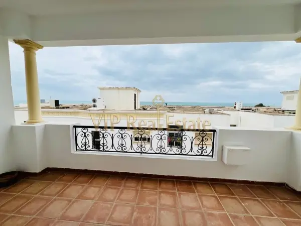 A louer un appartement s+2 vue mer à la Marsa
