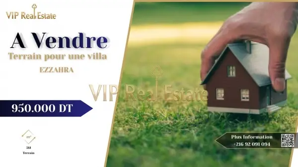A Vendre un Terrain -Ezzahra