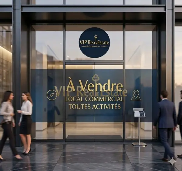 À Vendre – Local Commercial Inachevé avec Mezzanine au Lac 2