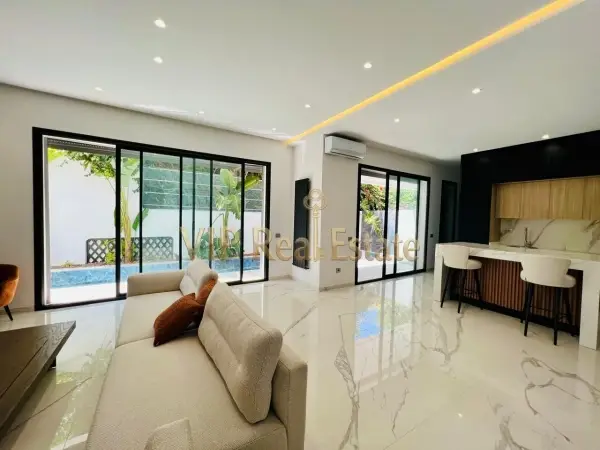 À louer villa de luxe meublée à La Marsa