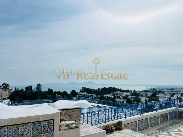À louer : Duplex S+2 avec terrasse à Sidi Bou Saïd