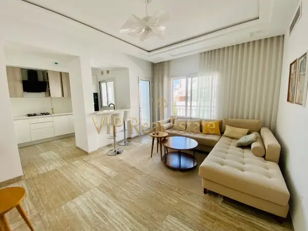 A louer un appartement s+1 Meublé à la Marsa plage