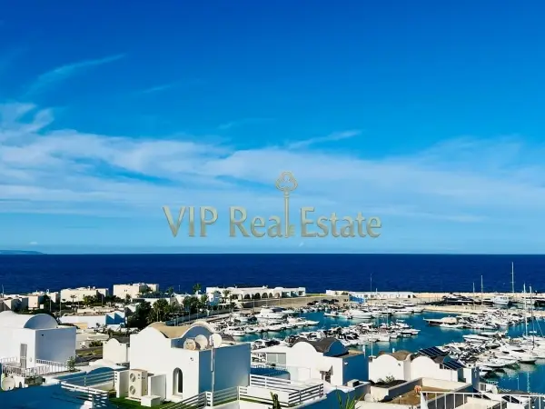 A Louer - Duplex s+2 Vue Mer à Marina Gammarth