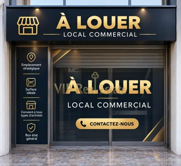 A louer : Local commercial à El Menzah 1
